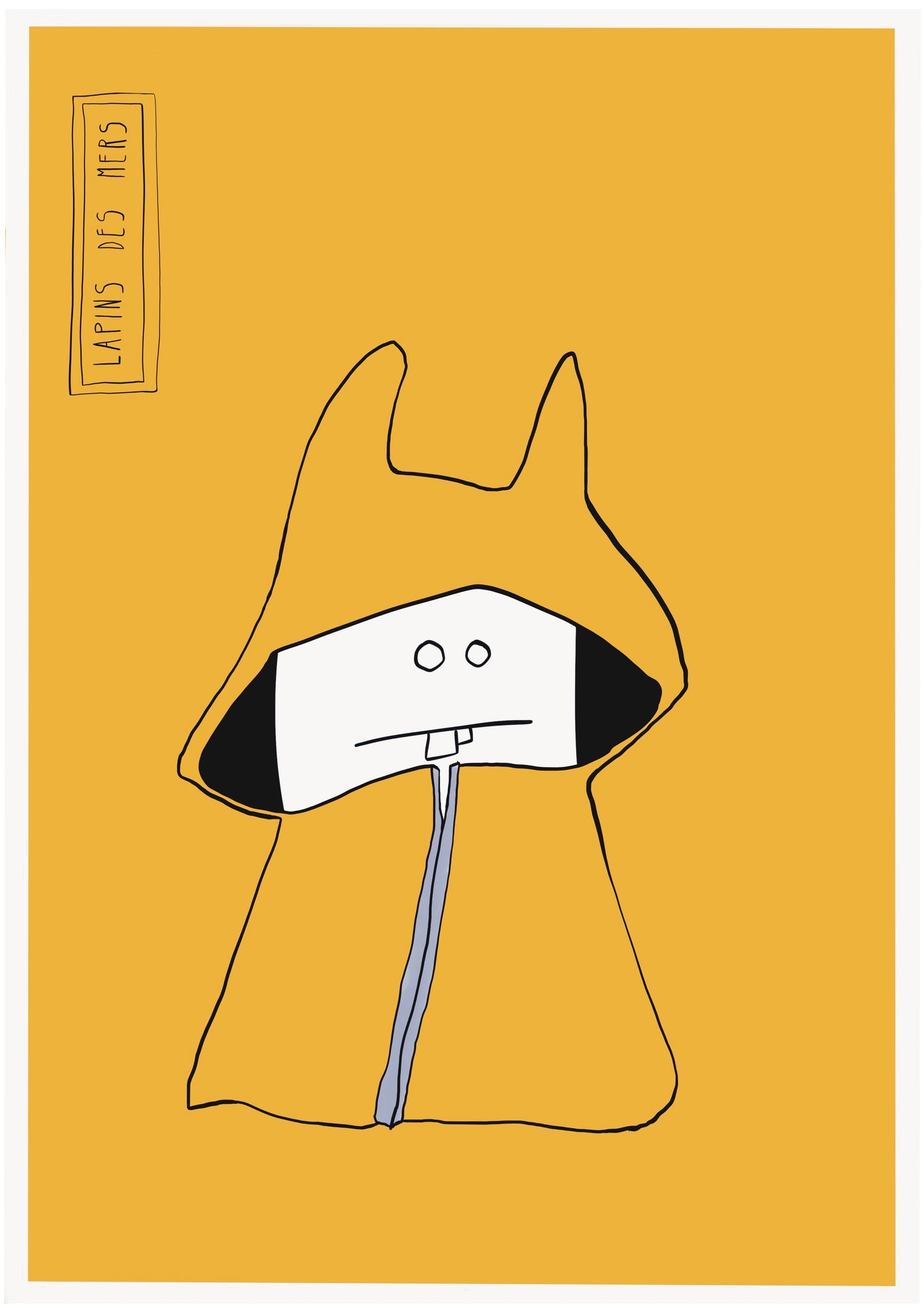 Affiche “ciré jaune” A4