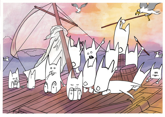 Affiche “le radeau” A4