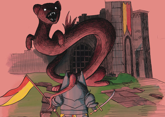 Affiche “le chevalier” A3