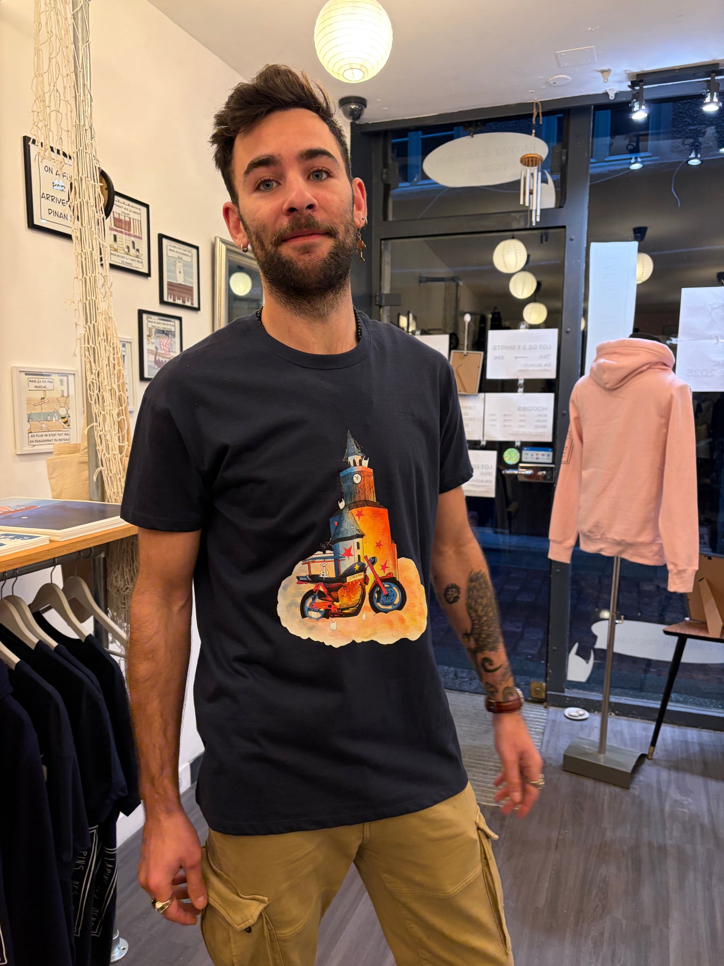 T-shirt "tour de l'Horloge"