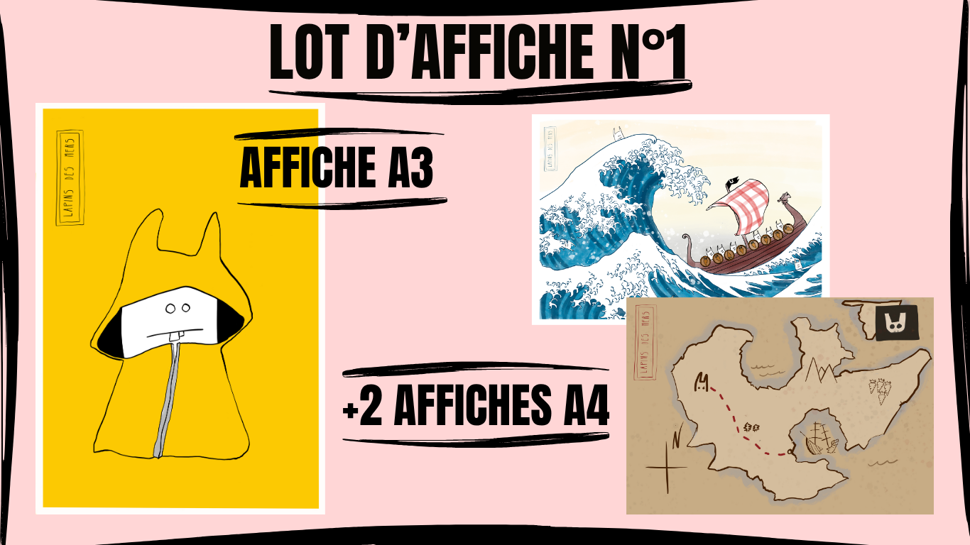 Lot d'affiches N°1