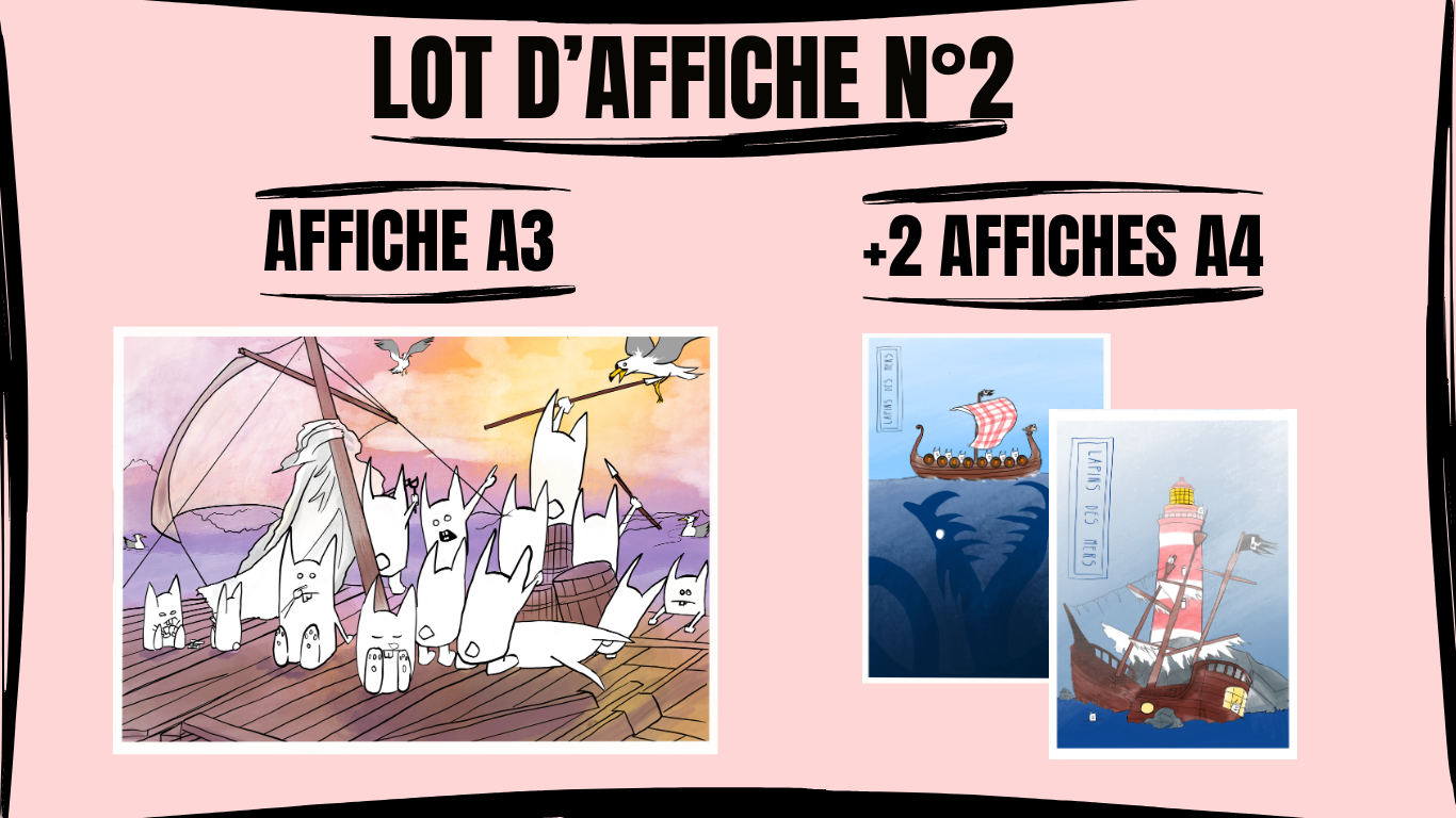 Lot d'affiches N°2