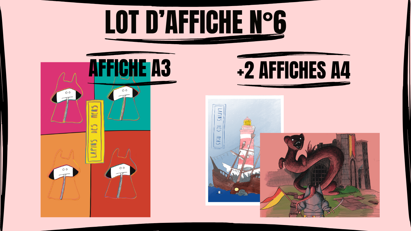 Lot d'affiche N°6